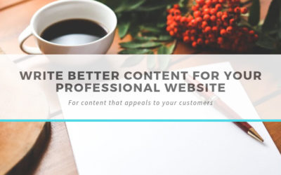 How to write better content for your website